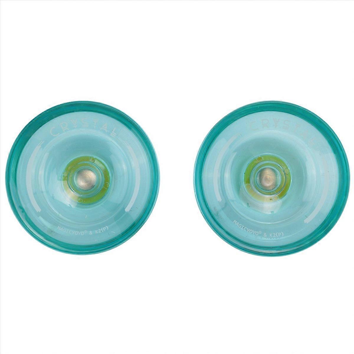  K2 Plus Crystal Responsive Yoyo,Dual Purpose Yo-Yo,Green