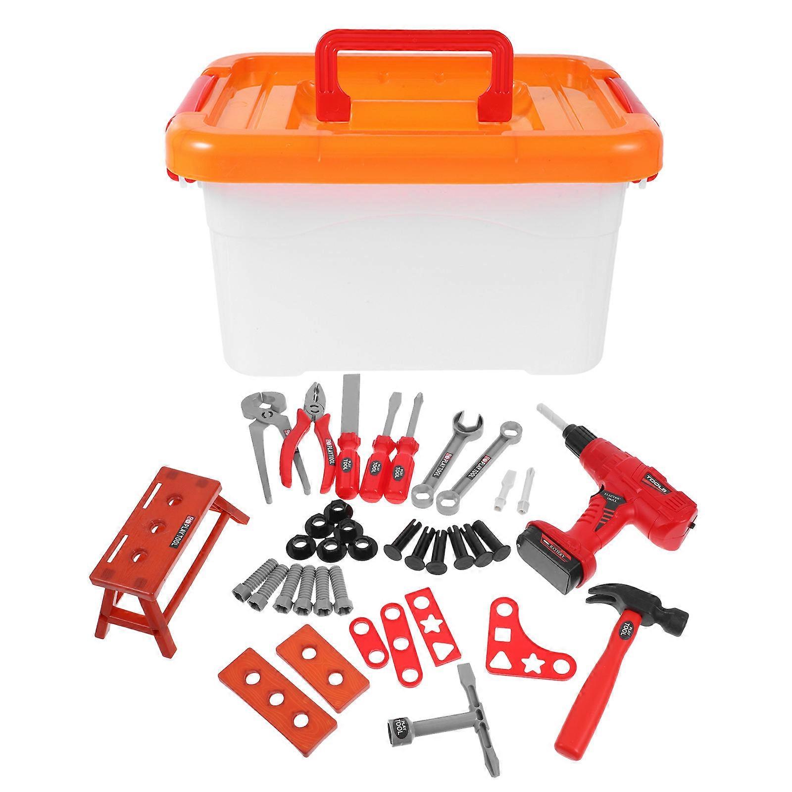 Kids Tool Set Pretend Play Tool Kit for Children 1Set Complete Tools