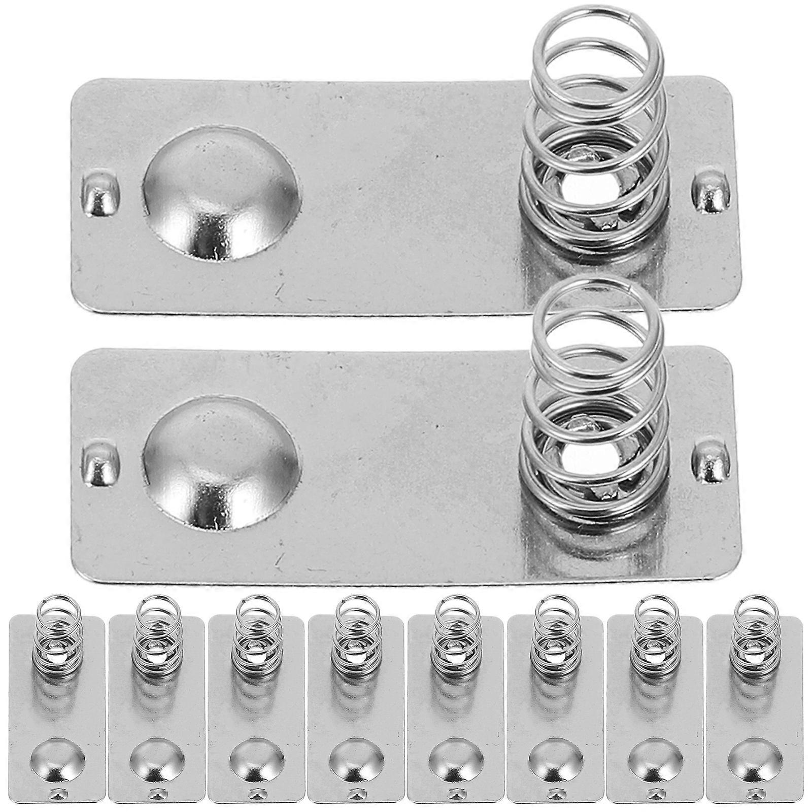10Pcs Metal Battery Spring Terminal for Remote Control Replacement