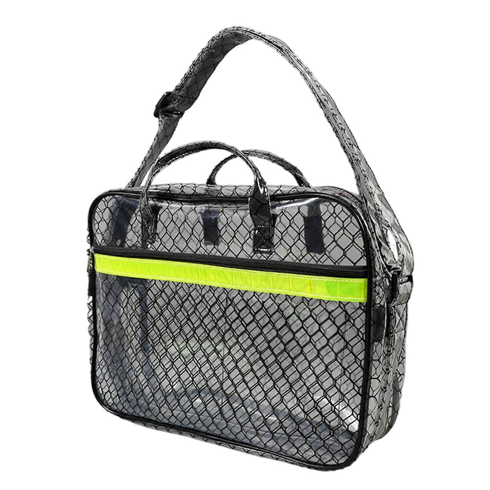 Antistatic Clear PVC Shoulder Cleanroom Engineer Tool Bag Put Computer Tools Working in Clean room for Women Men Multicolor