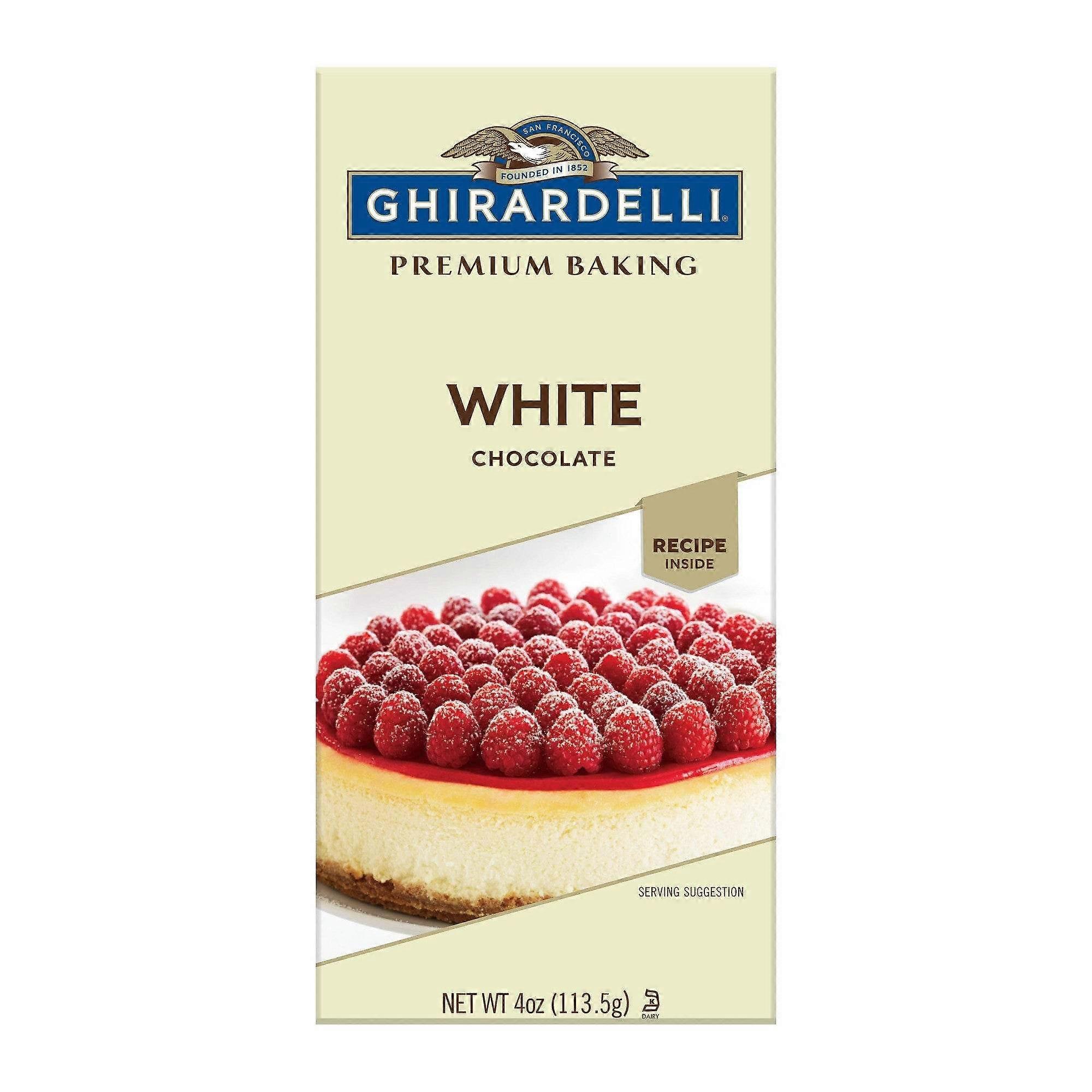 Ghirardelli بريميوم خبز لوح شوكولاتة بيضاء ، 4 أونصة