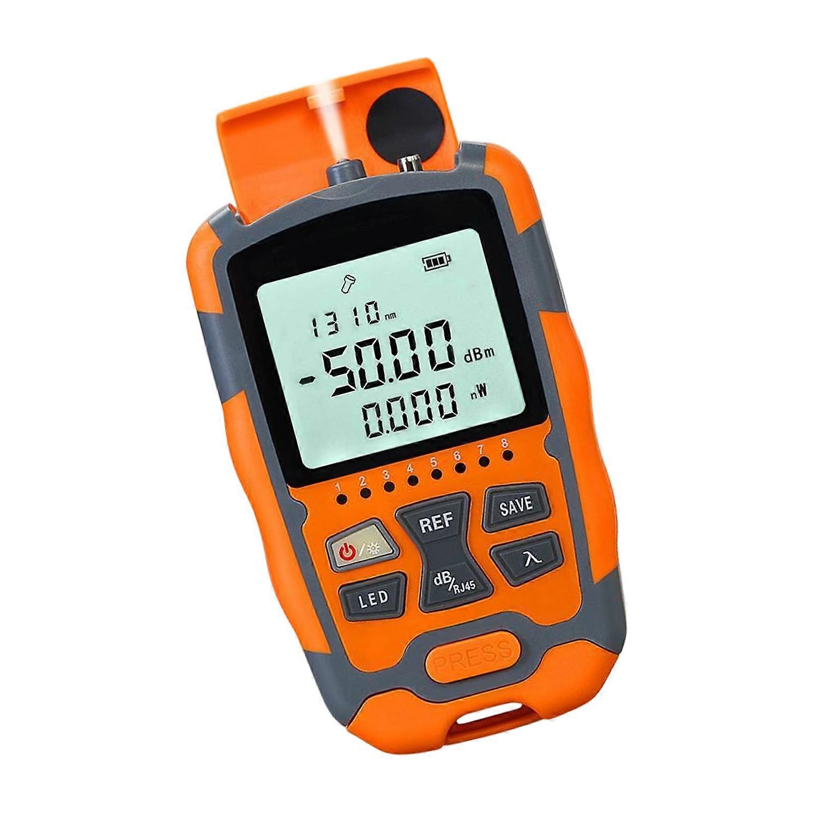 Miniature Opticals Power Meter Featuring Auto Shutdown Light Source And Networking Diagnostic Functions Multicolor