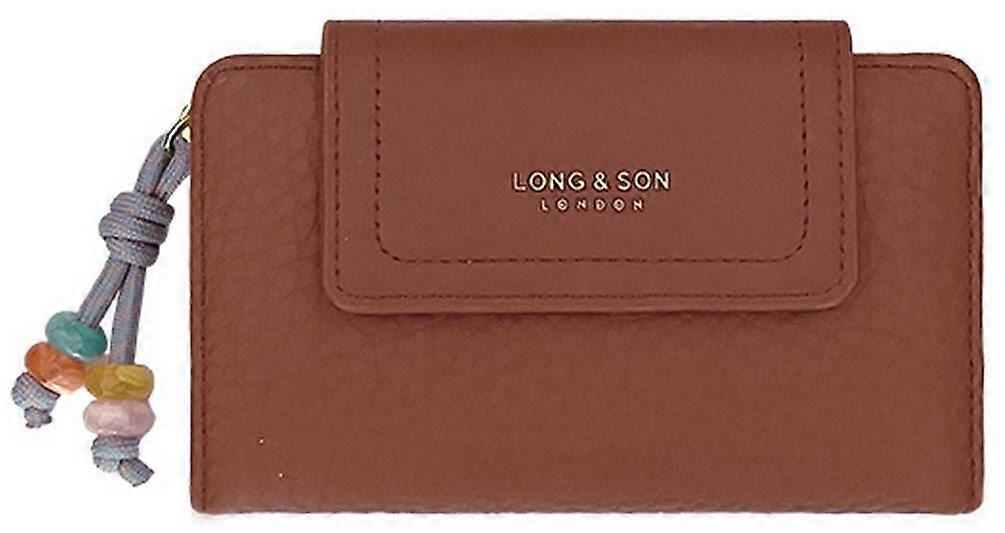 Long and Son Flap Top Purse - Brown