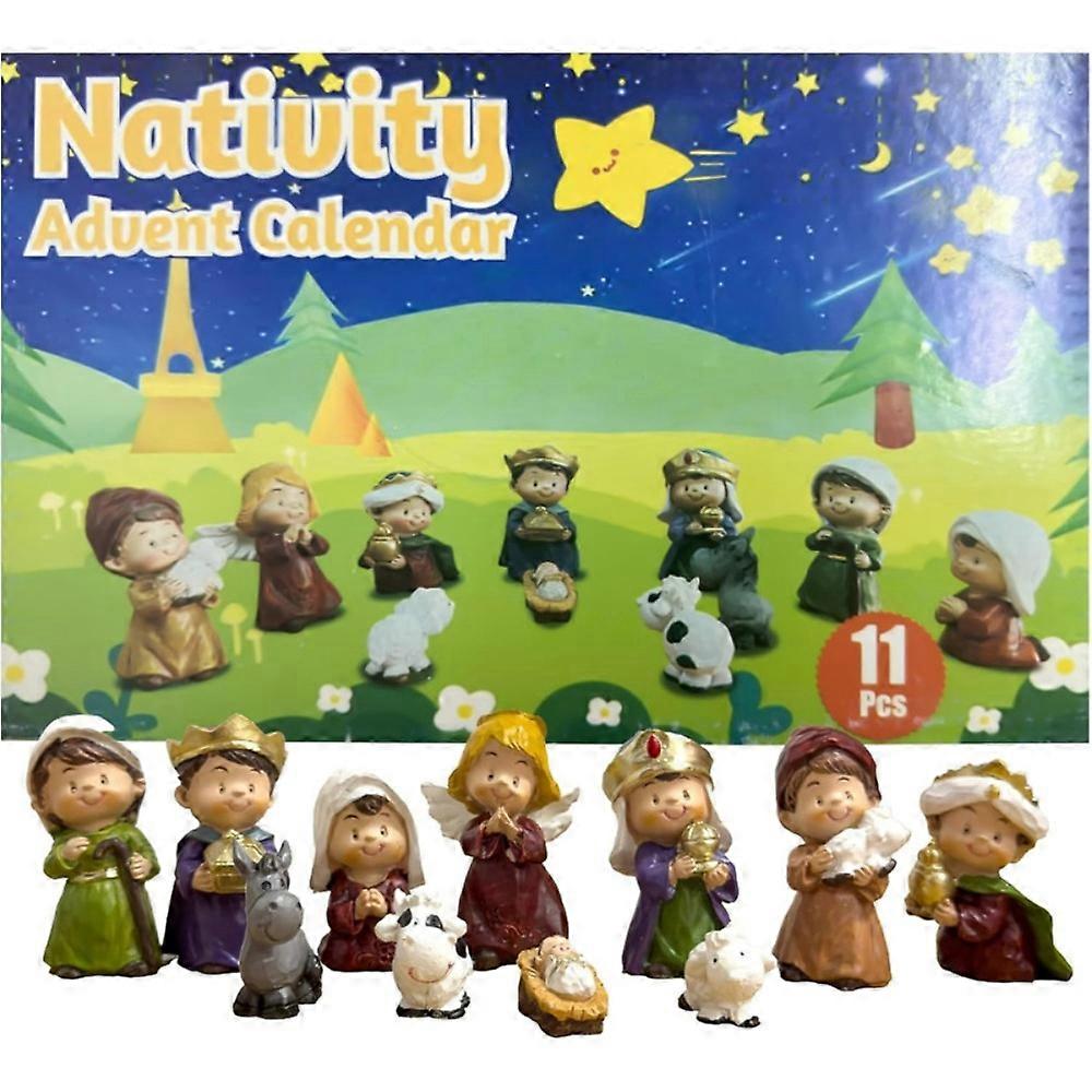 Ημερολόγιο Γέννησης 2025 Χριστιανικό Θρησκευτικό Χριστουγεννιάτικο Παιχνίδι για Νήπια, Εφήβους, Εσωτερική Διακόσμηση