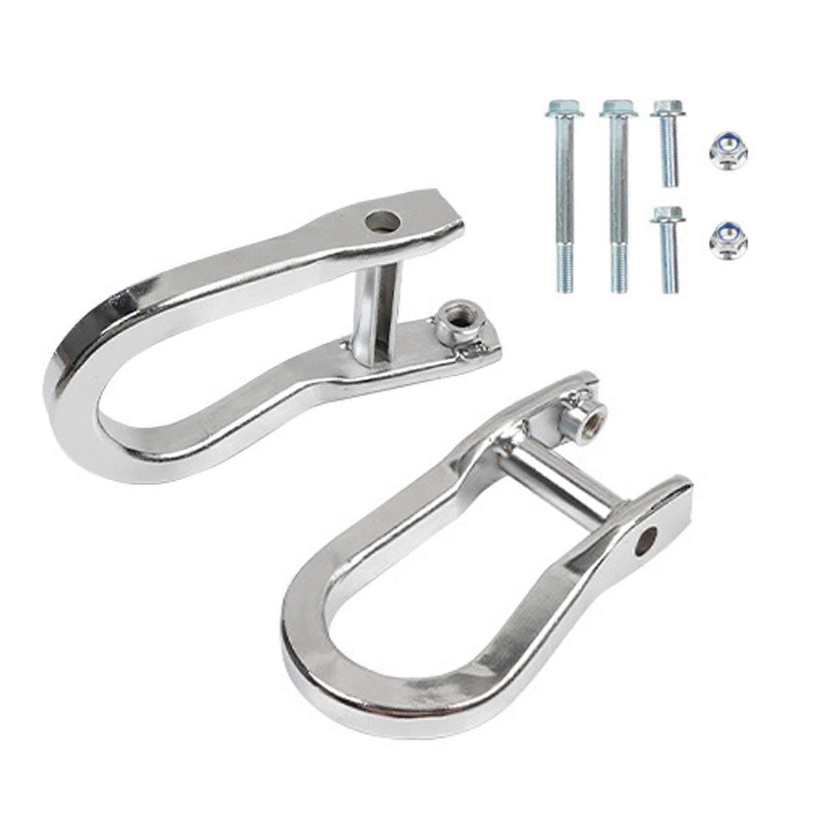 Tow Hook Replace Part Number 84192871 Easy Installation Front Lower Bumper Trailer Rings Front Tow Hooks Multicolor
