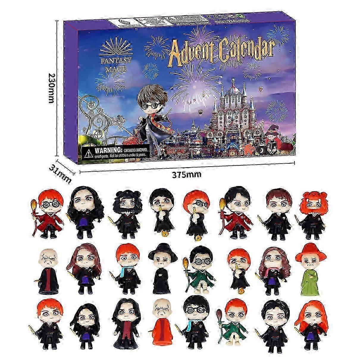 24pcs blind box Christmas advent calendar gift box Minecraft building block toys countdown small ornaments