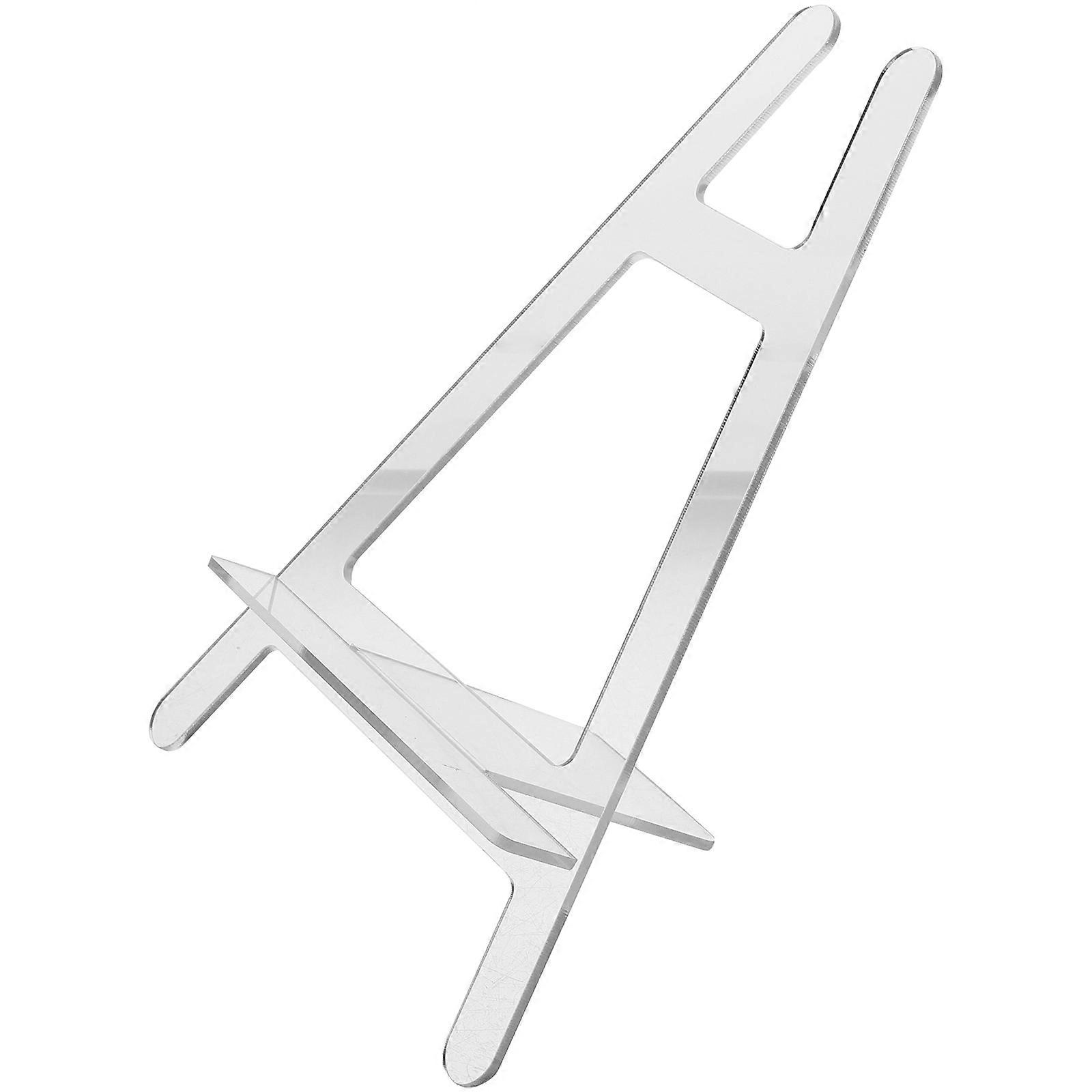 Transparent Acrylic Display Bracket for Retail Store 4Pcs Phone Stand