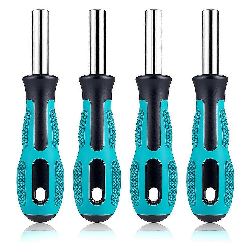 4 PCS Bit Driver Handle,Magnetic Bits Holder Screwdriver Handles