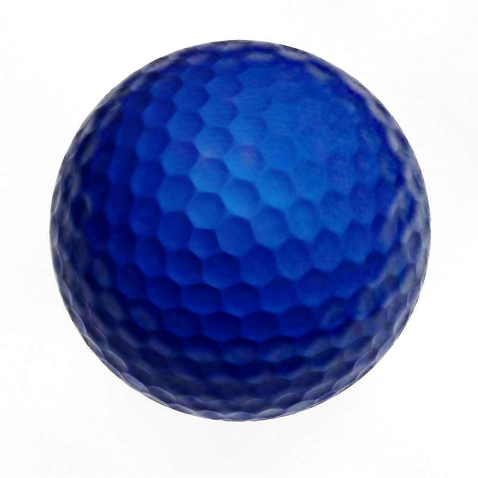 Two-Tone Golf Ball with Multi-Color Design - Lightweight and Durable Golfing Accessory for Enthusiasts