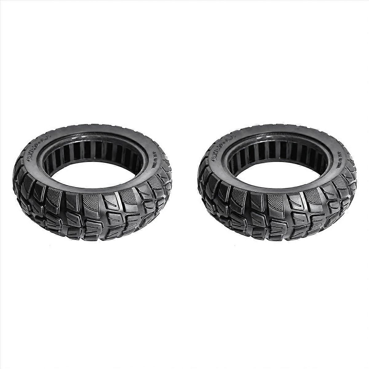 2pcs 10 Inch 70/65-6.5 Solid Tire Tyre Electric Scooter Replacement Accessories