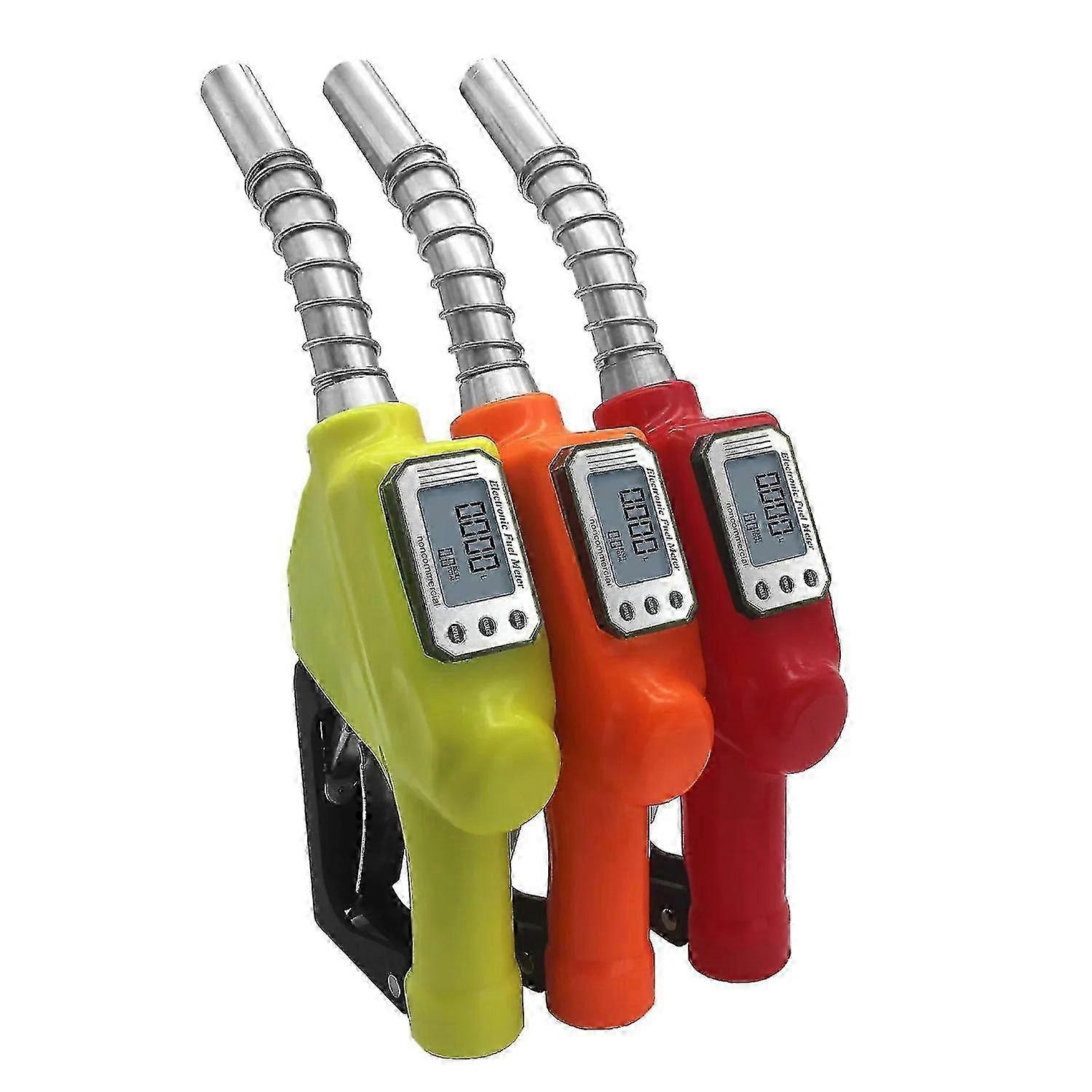 2025 WG-CCD-25 Ηλεκτρονική μέτρηση πιστολιού καυσίμου Υψηλής ακρίβειας ρυθμιζόμενο πιστόλι καυσίμου Ντίζελ Μεθανόλη Βενζίνη