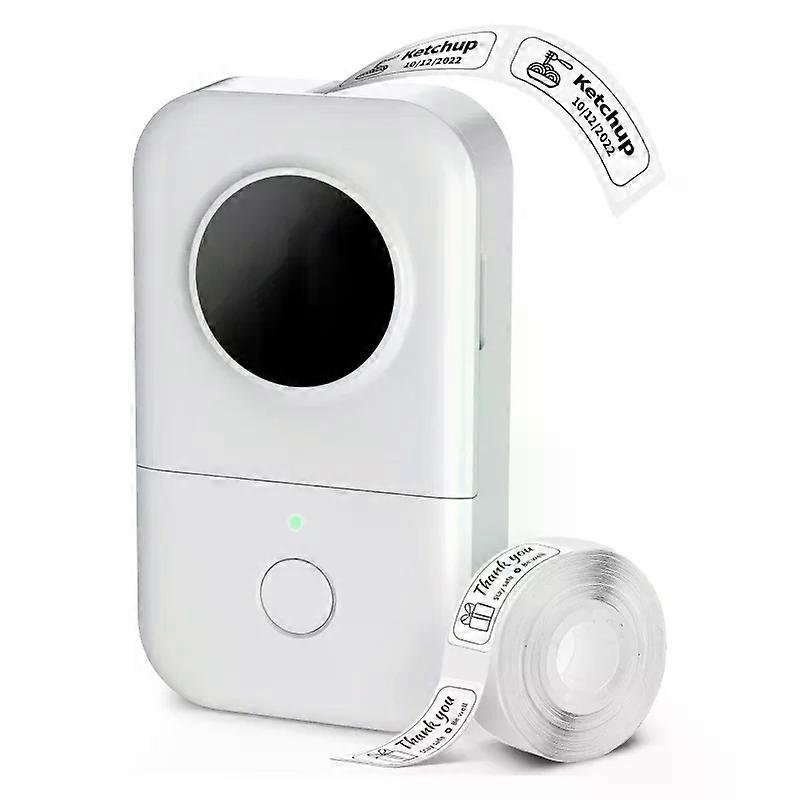 Phomemo D30 Mini Label Printer Portable Bluetooth Label Maker Machine Smart Phone Handheld Thermal Sticker Small Labeler