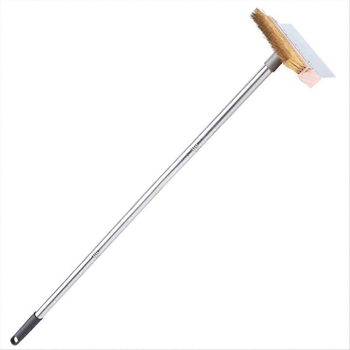 Pizza Oven Brush Grill Brush Removable Long Pole Grill Cleaning Tool