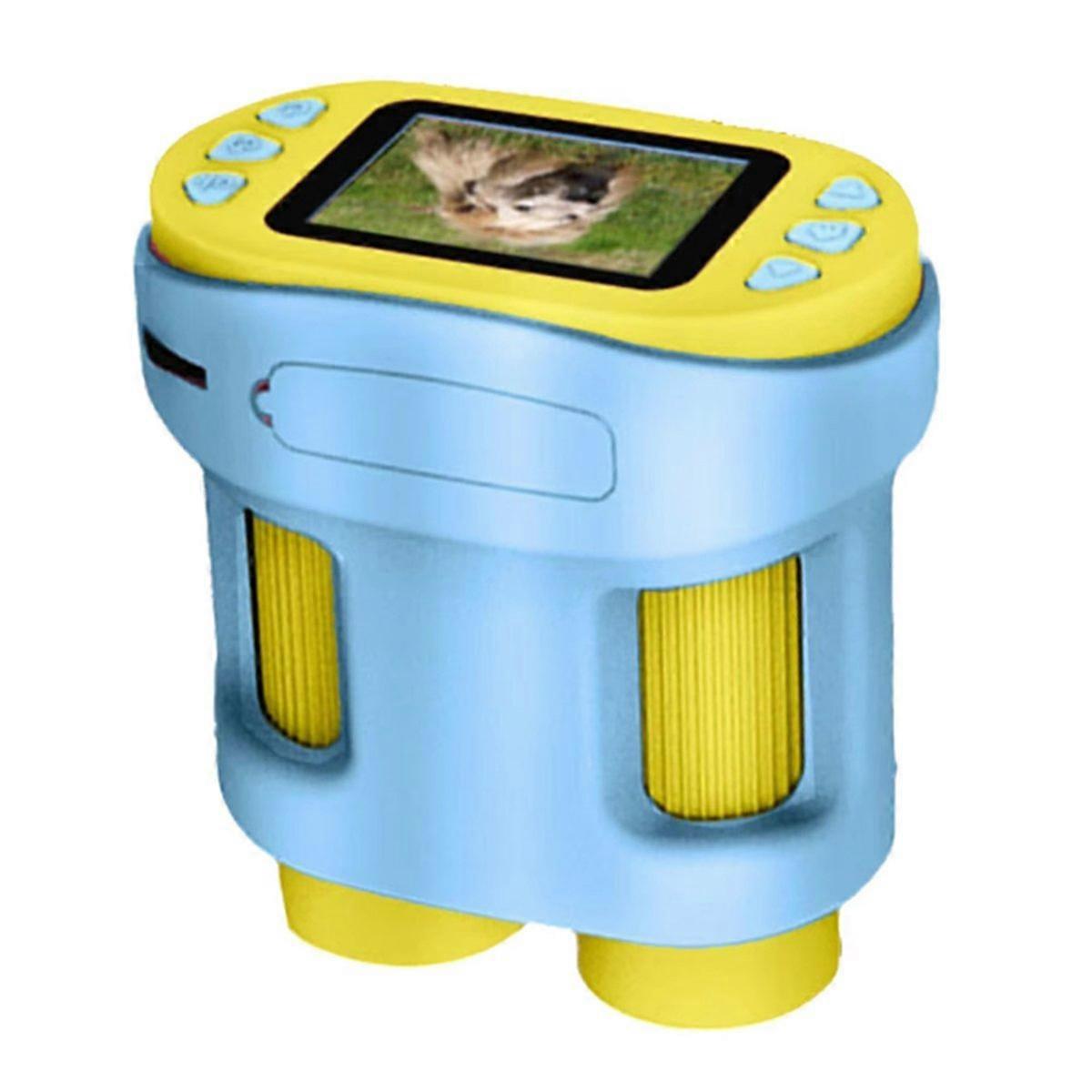 1000X Pocket Microscope Science Toys Handheld LED Light Blue