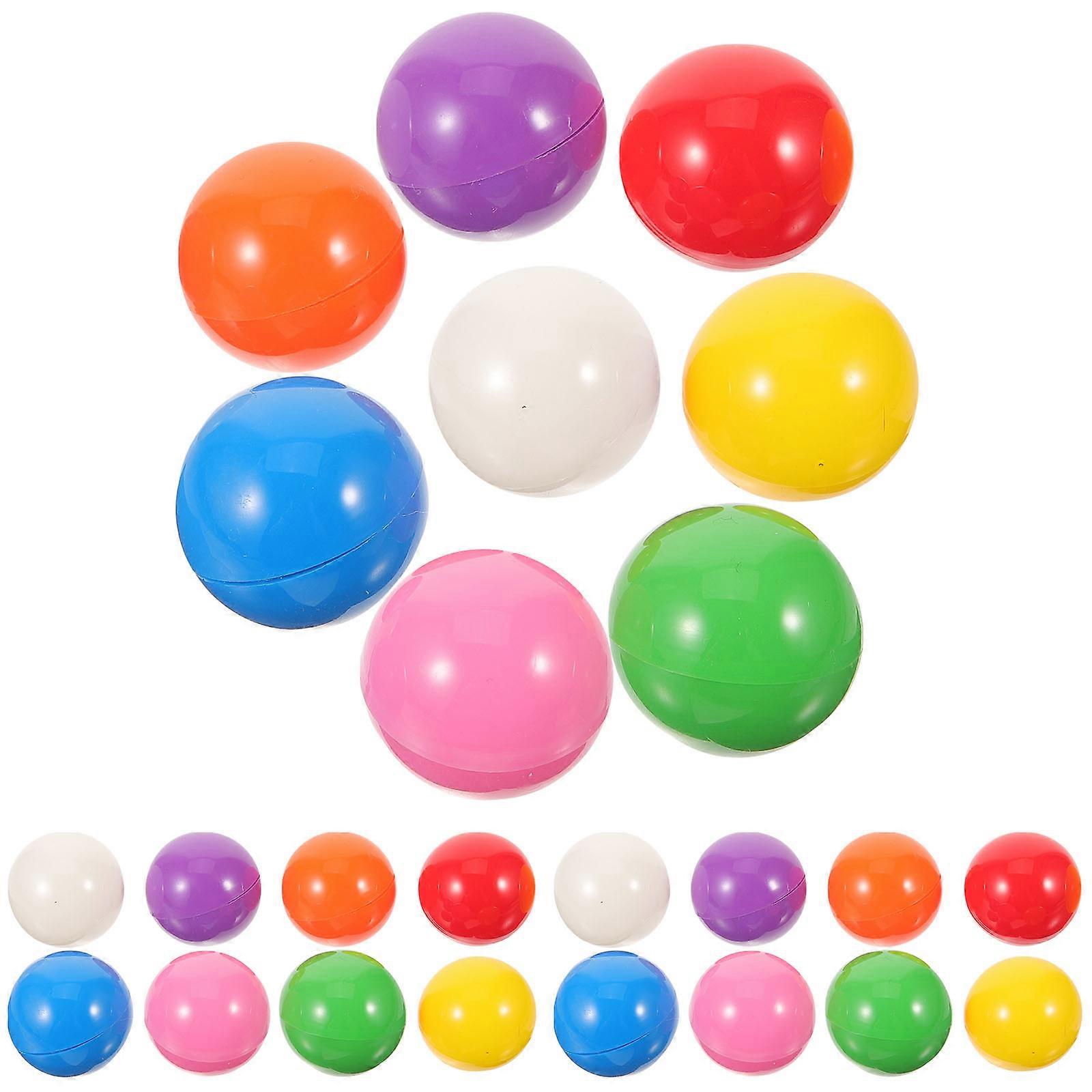 40pcs Colored Plastic Balls for Game and DIY Use Small Size Balls