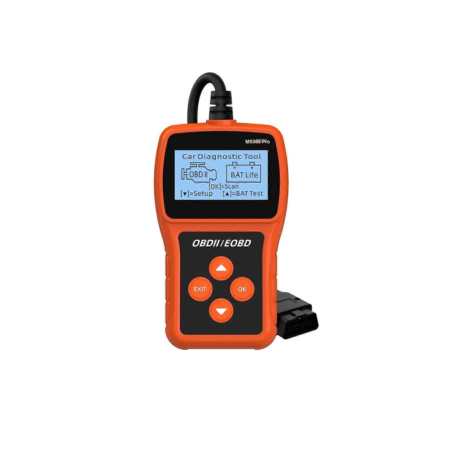 OBD2 Scanner with Battery Tester, Instant Engine Code Reader and Live Data for All Vehicles