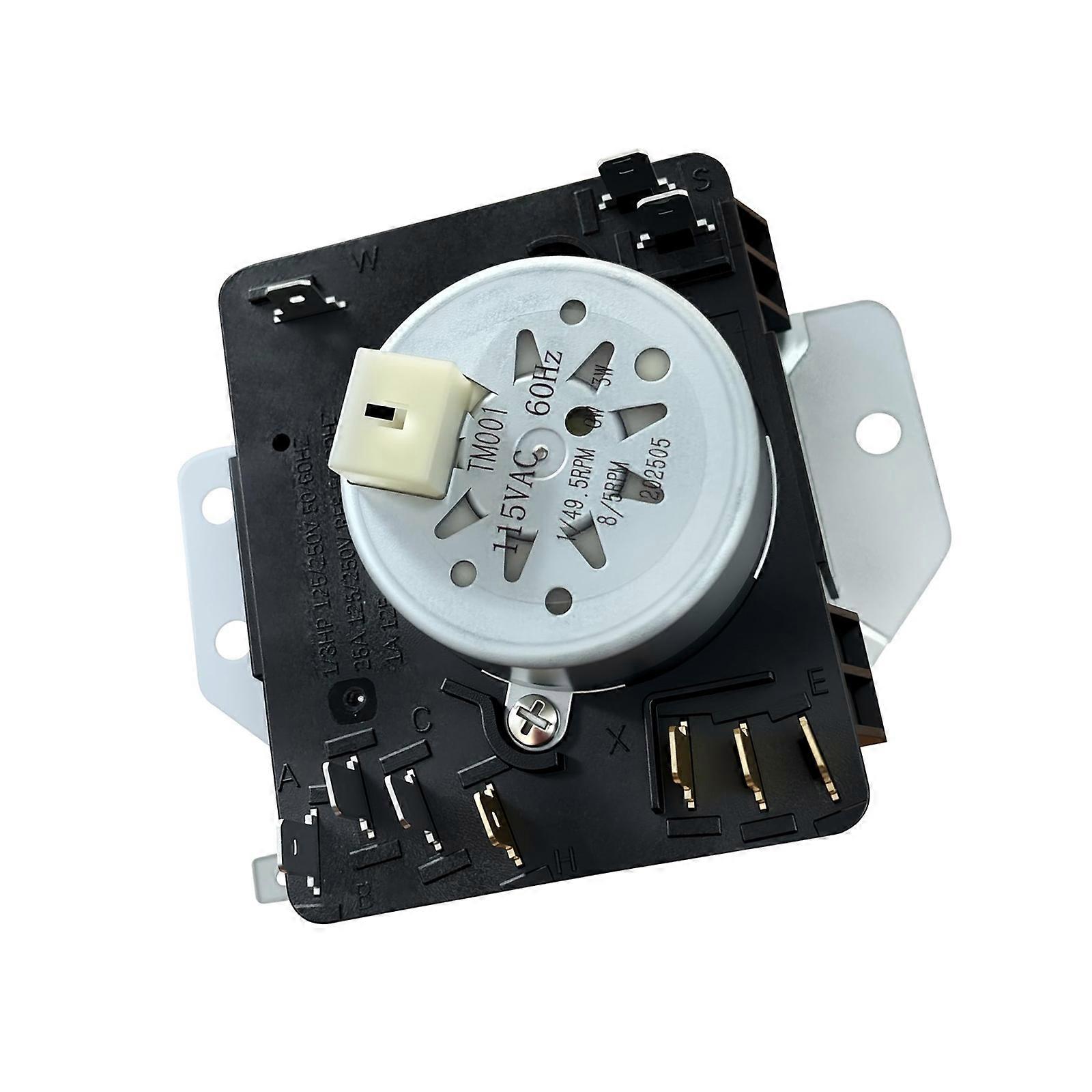 High Accuracy Dryer Timer Set Drying Time Adjustment Tool Metal Texture Ensures Accurate Drying Cycle Management Multicolor