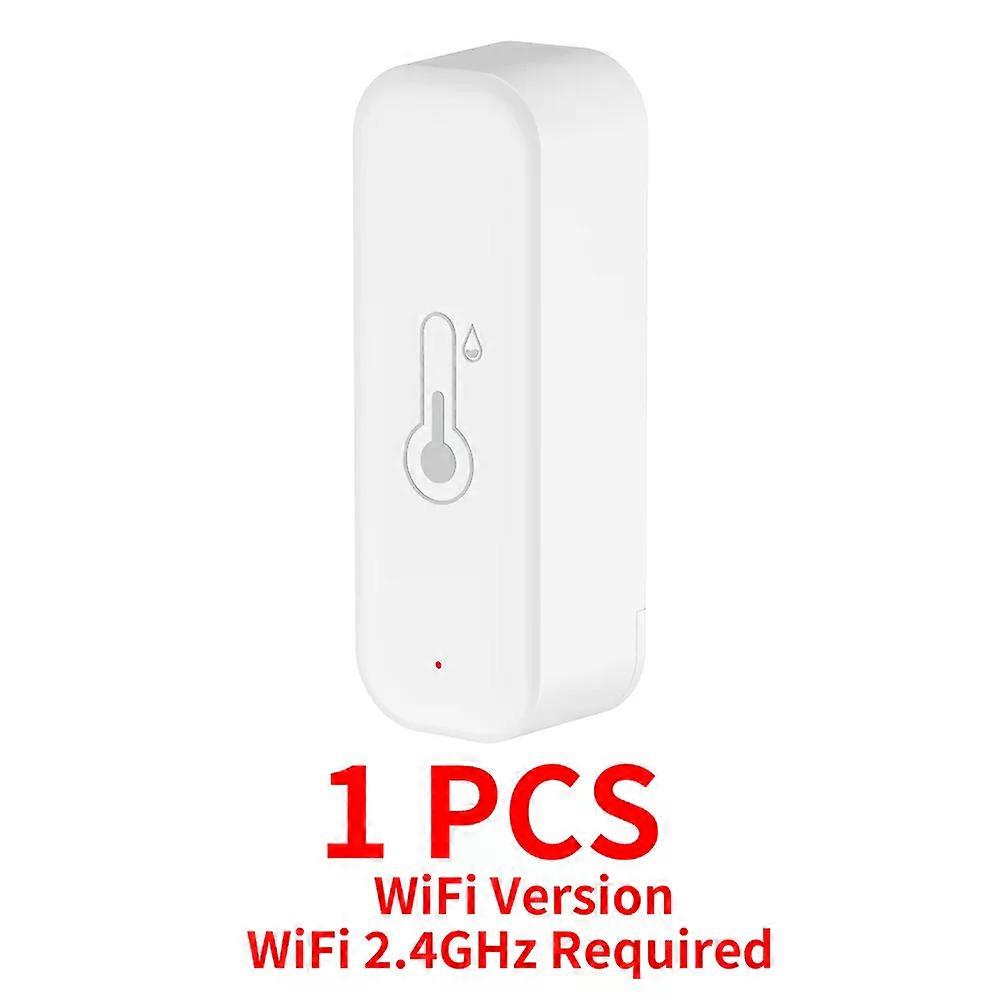 Tuya WiFi Zigbee Temperature Humidity Sensor For Smart Home Hygrometer APP Remote Control Work with Yandex Alexa Google Home