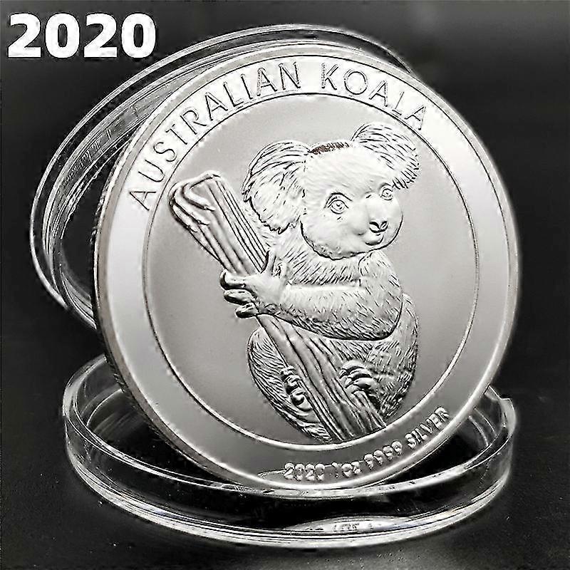 「コアラ」純銀 2020年 オーストラリア・純銀 1ドル 銀貨 ST/BU