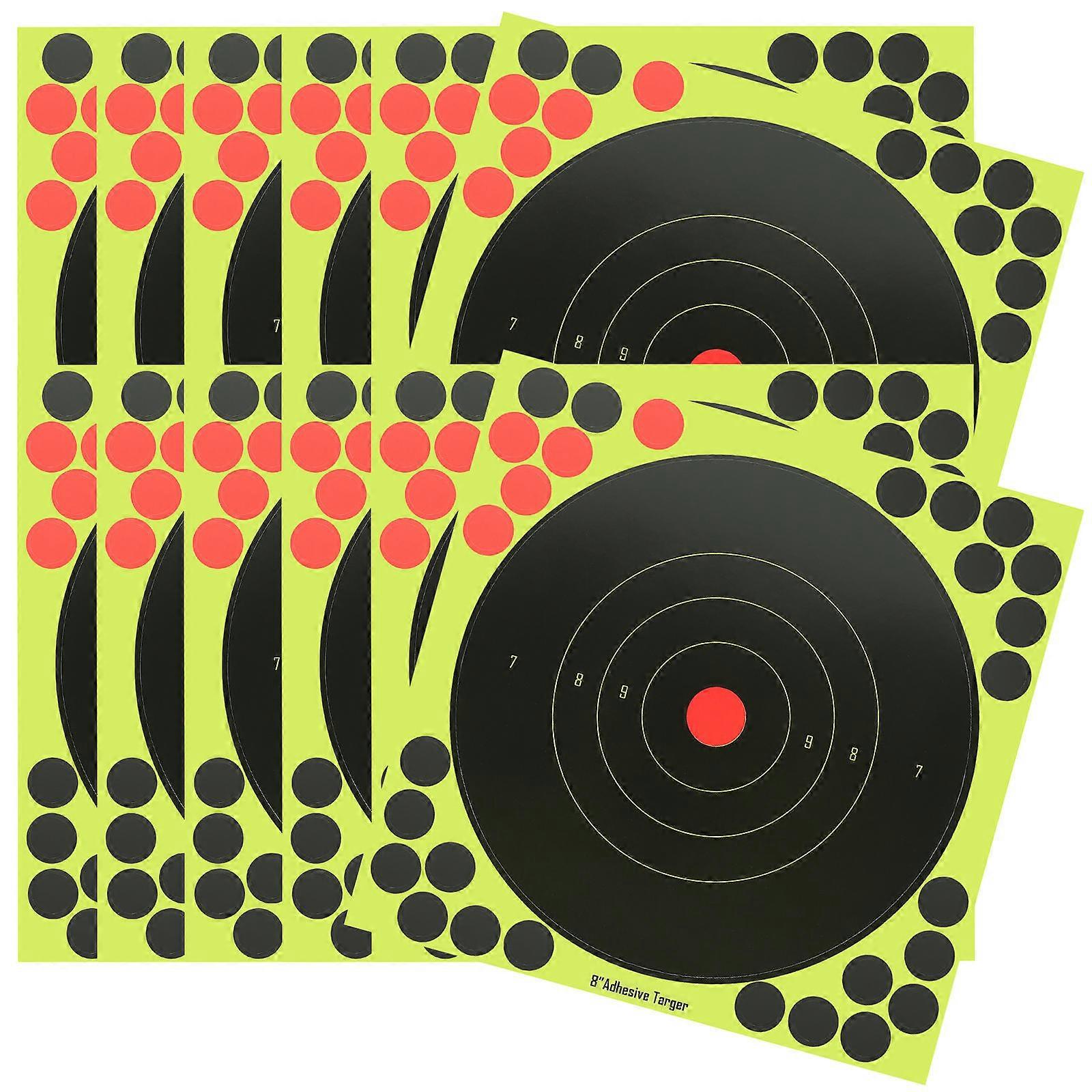 25Pcs Target Papers Stickers for Practice Training with Self Adhesive