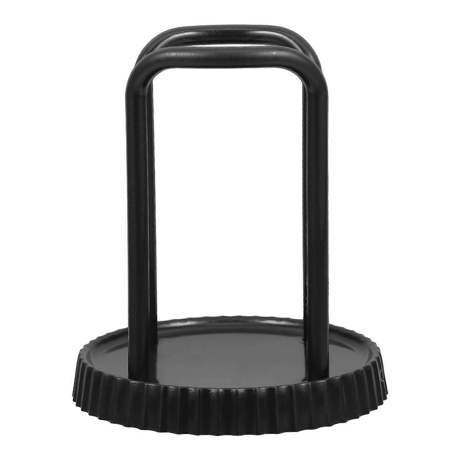 Bathroom Cups Dispenser Plastic Holder for 5Pcs Cup Storage Desk