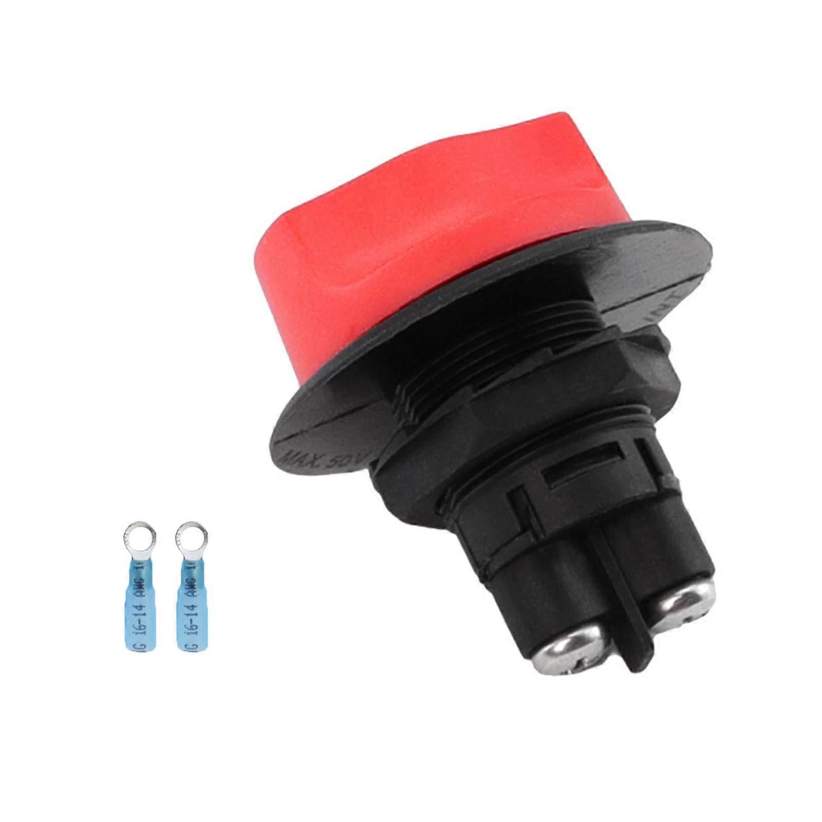 Battery Disconnect Switches 50A/100A/200A/300A, 1232V DC Isolator Switches For Marine Boat