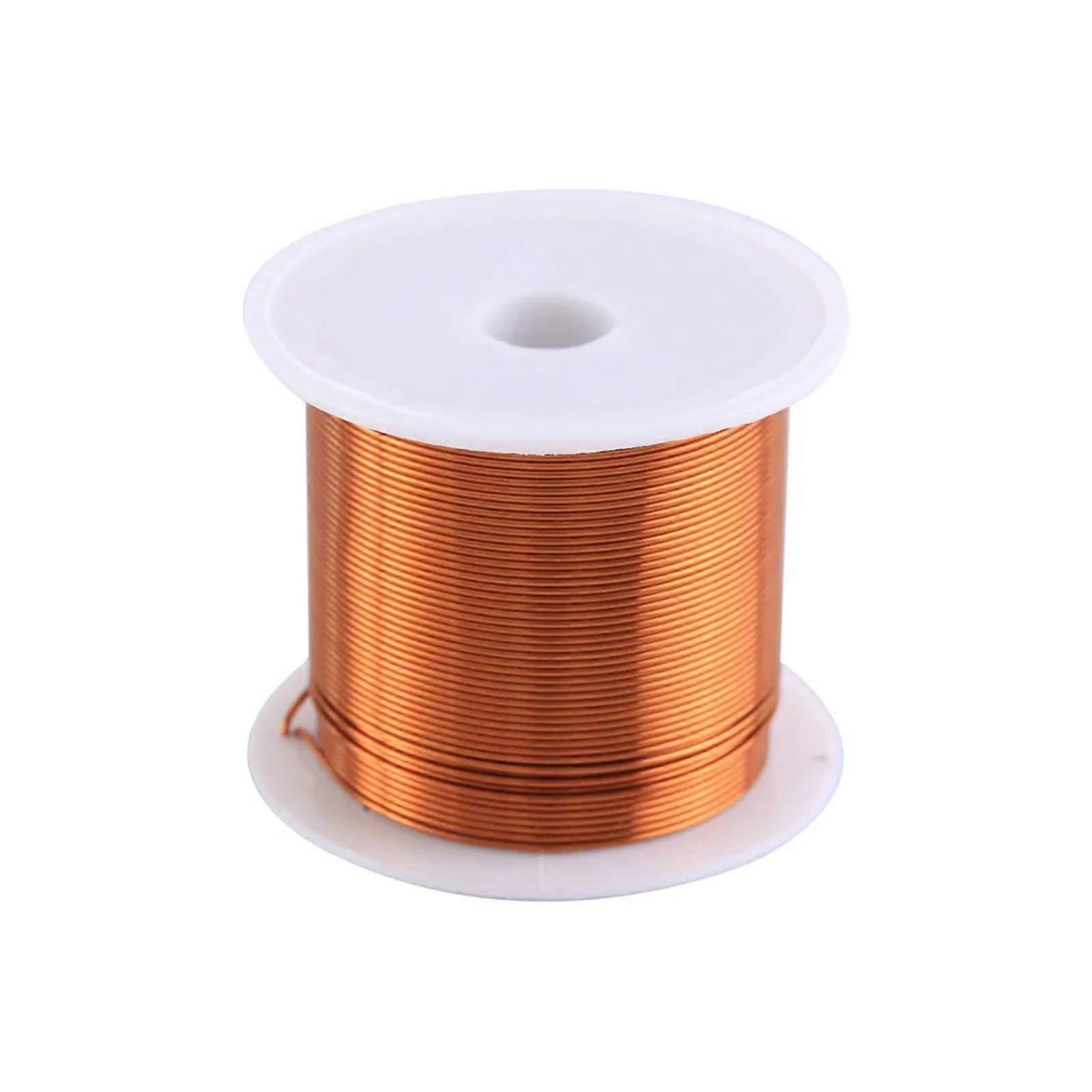 Enameled Copper Magnet Wire 0.1mm to 1.2mm, 10m Length, Brass Color, Ideal for Winding and Electrical Applications