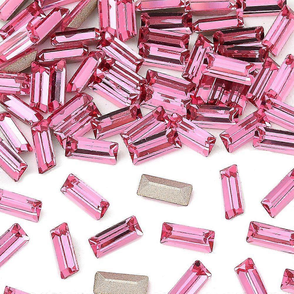 Preciosaeg MAXIMA Fancy Stones Czech 435 26 212 Baguette Dura Foiling 70010 Rose 7x3mm
