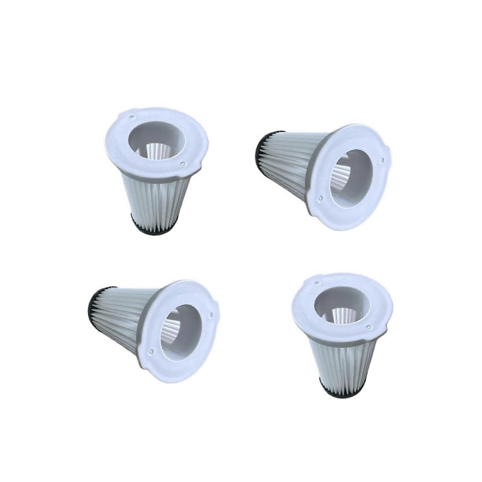 4 Pack Washable Reusable Pleated Paper Vacuum Cleaner Filter for Einhell TESV 18 Li