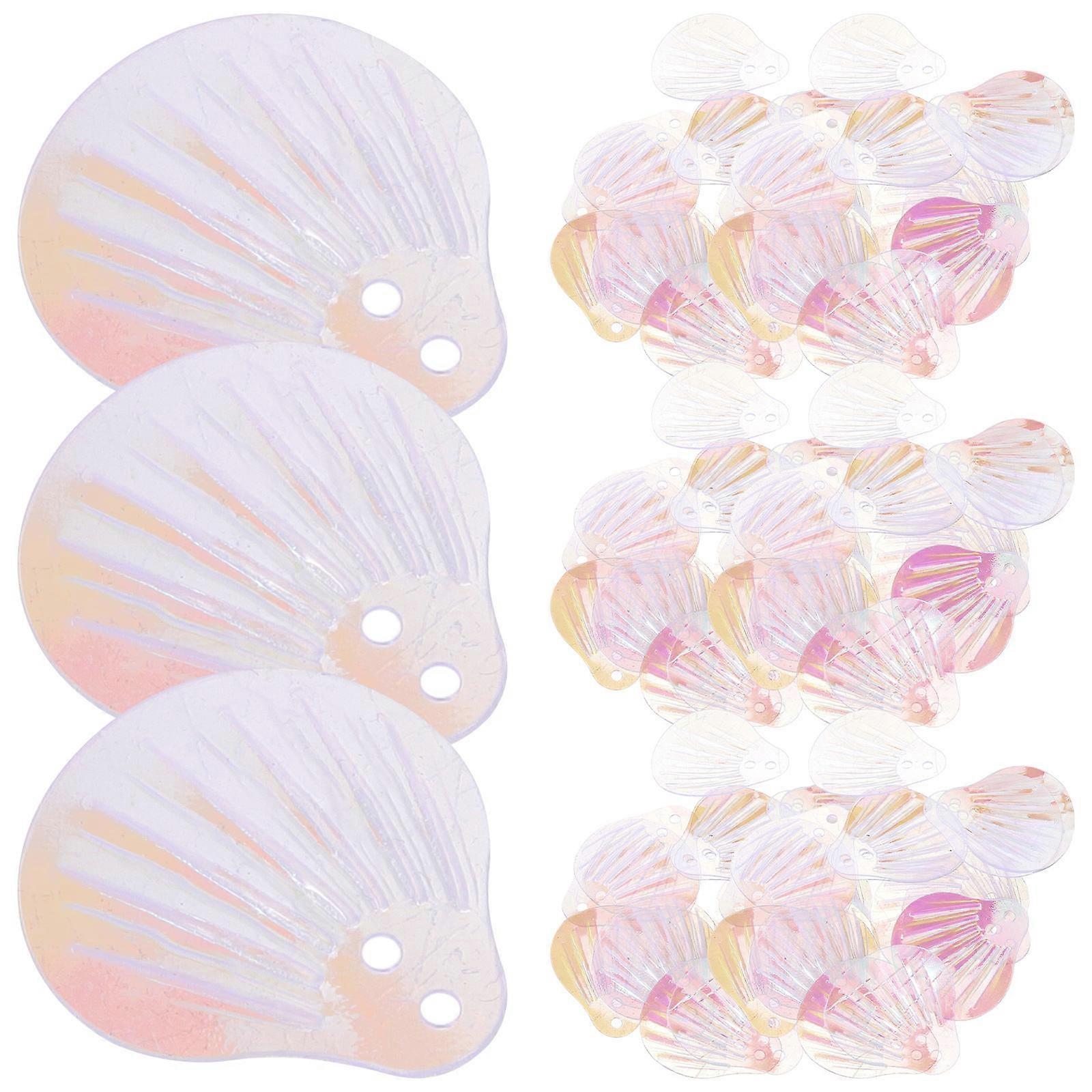 Sparkling Shell Loose Sequins Paillettes for Wedding Decoration Craft