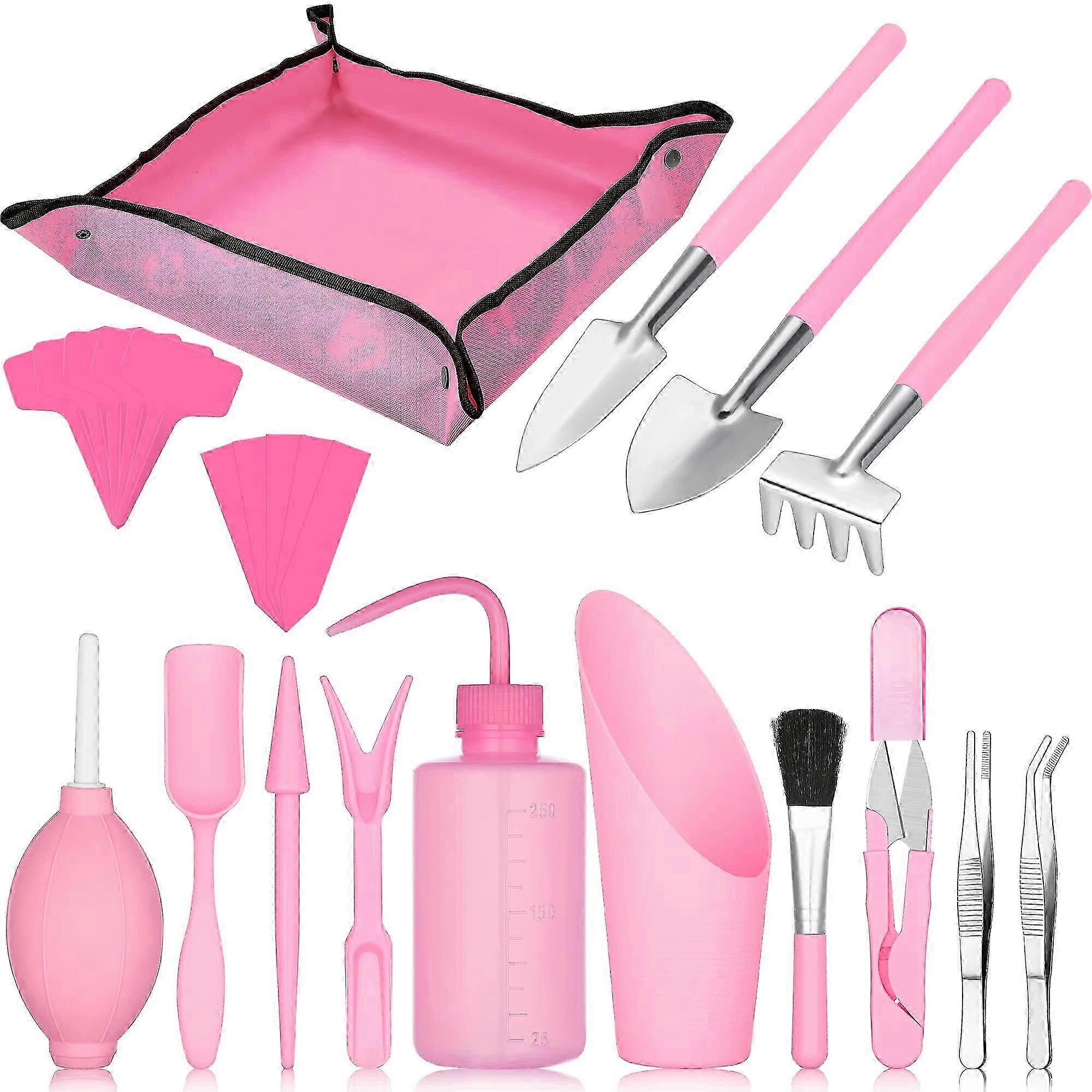 26-27 24 pcs mini garden tools set for succulent care