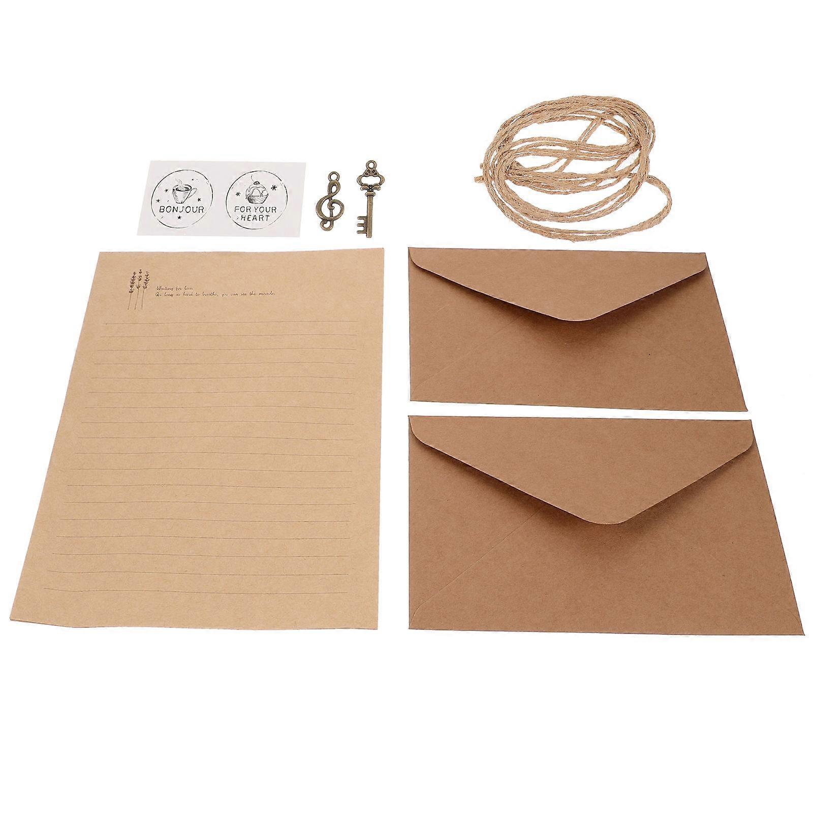 Writing Paper and Envelope Set for Writing 2Sets Retro Letter Kit