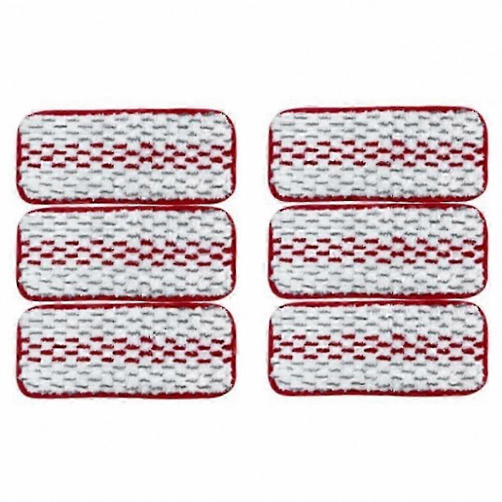 6-Pack Microfiber Mop Pads for Easy Clean Mops and Accessories