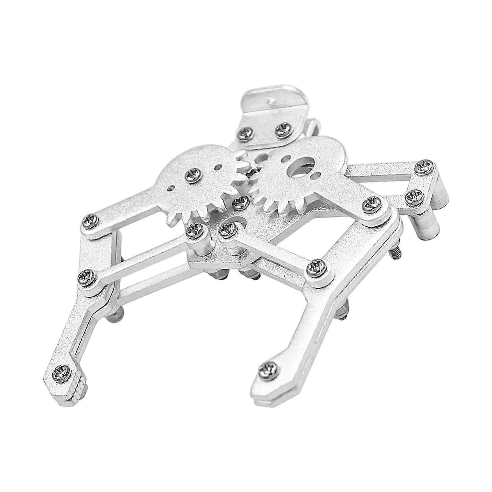 Durability Robotic Gripper Gripper Adjustable SettingFor 995 MG996 SG5010 Servo Secure Object Manipulation Long Last Use  Silver