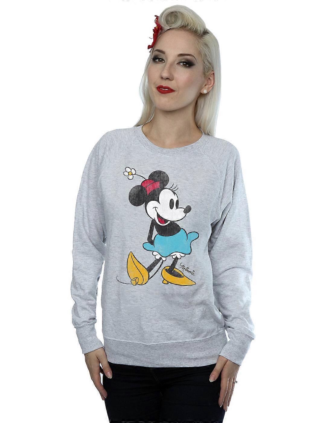 Disney Women's Classic Minnie Mouse Sweatshirt