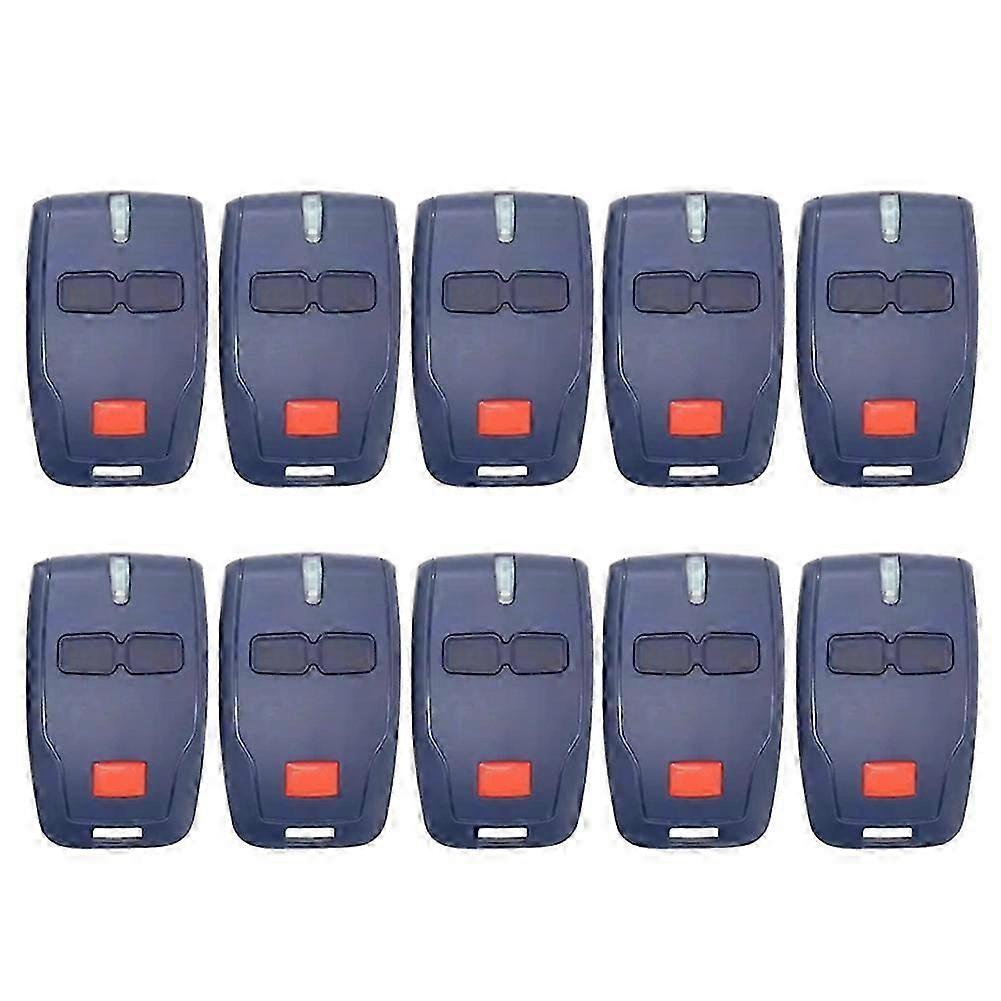 10pcs Remote Control 2 Button 433MHz Rolling Code Garage Door Gate Remote Control for BFT MITTO 2 MITTO 4