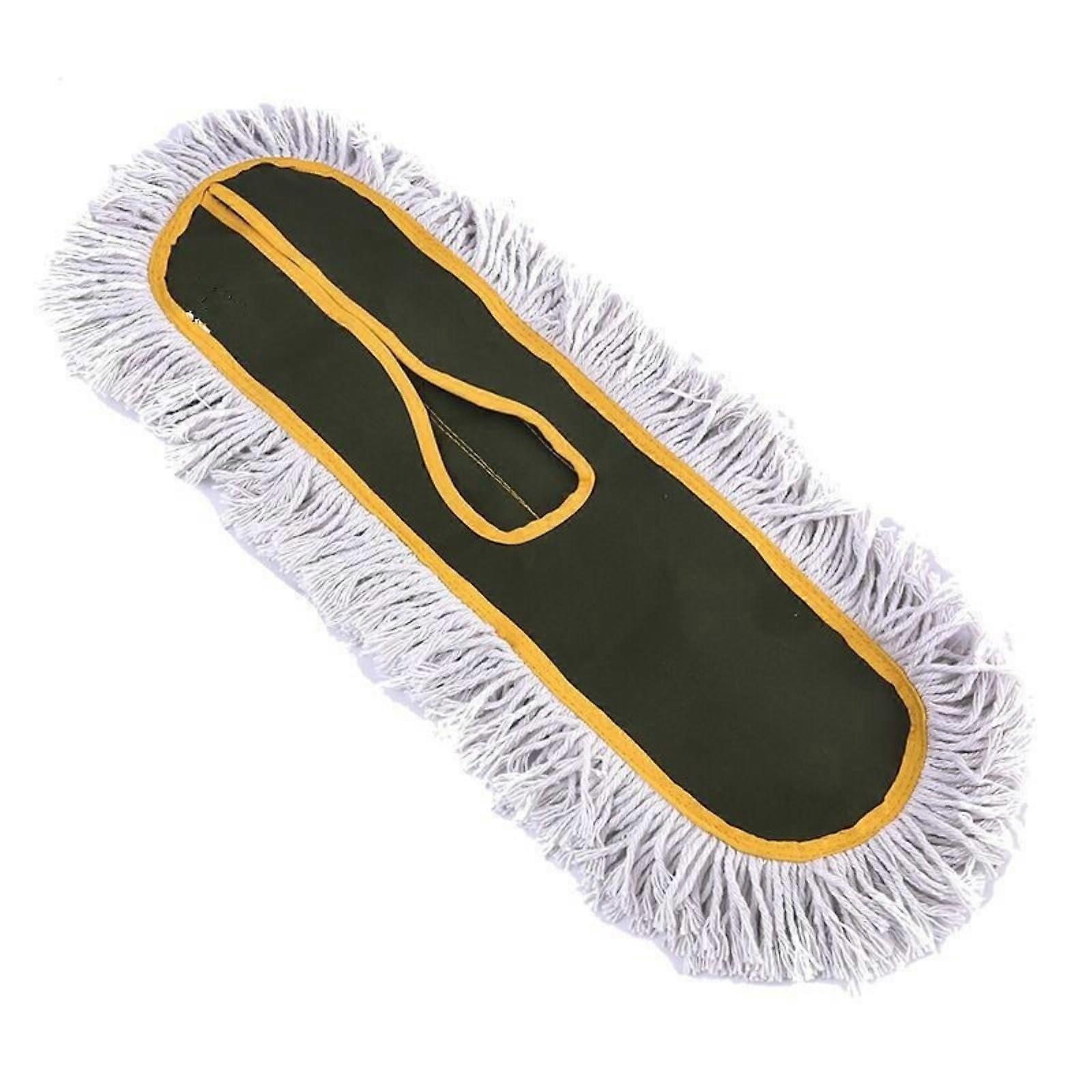 Mop Head Replacement Army Green Extra Thick 40cm Cotton Thread for Home and Kitchen Cleaning