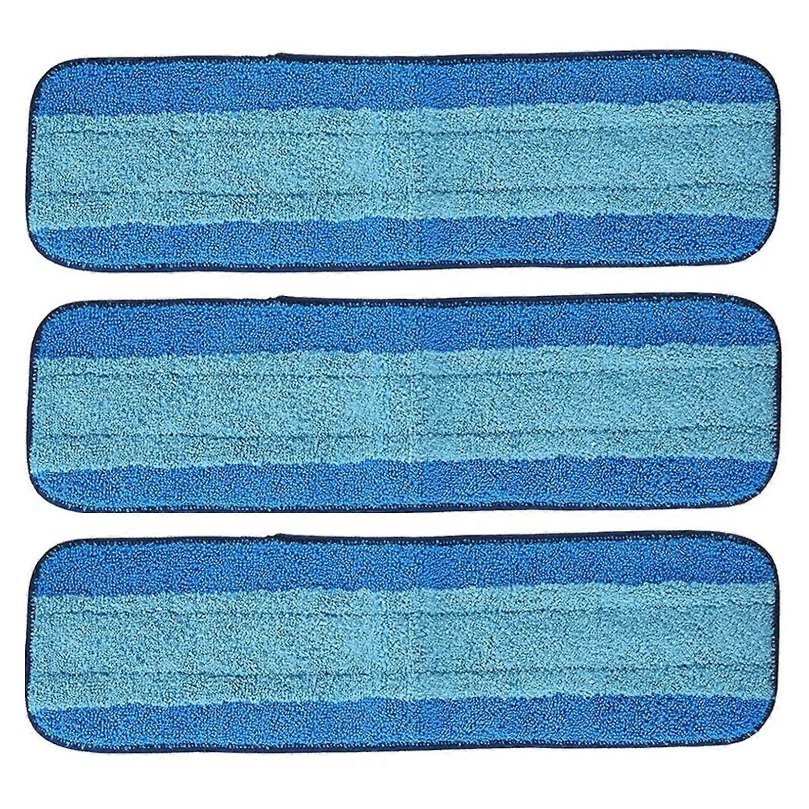 Microfiber Mop Pads Compatible with Bona for Hardwood Floors,  Absorption Quick Drying 3PCS