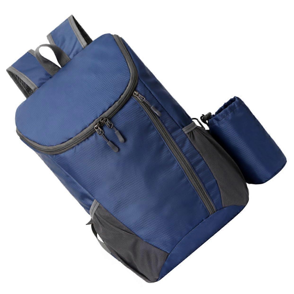 Foldable Hiking Backpack Lightweight Wear Resistant MultiPocket for Camping Travel Running