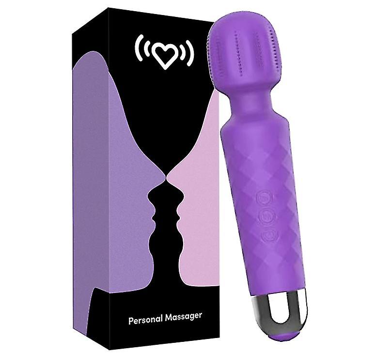 Wireless Wand Massager By Chronus - Waterproofpurple