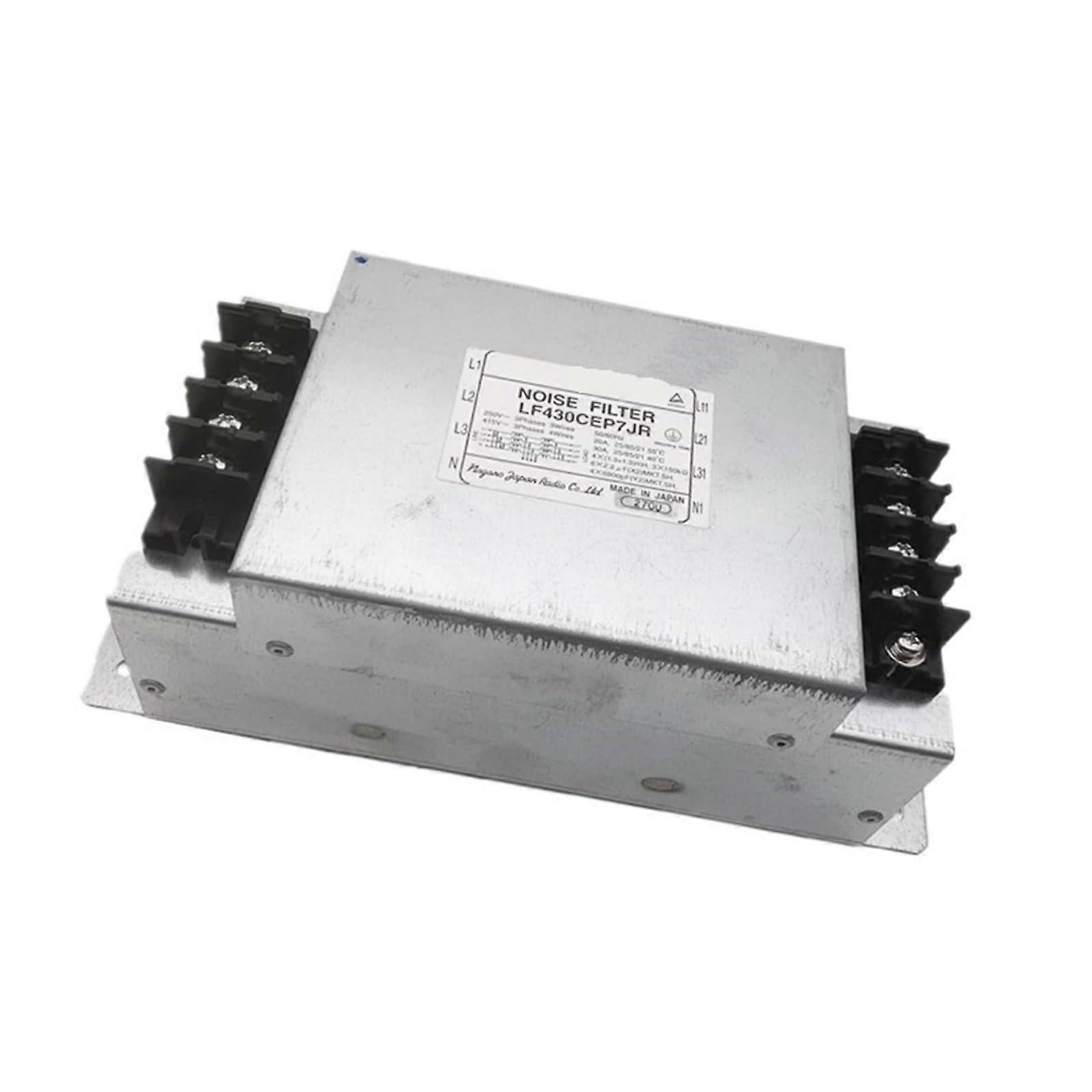 LF430CEP7JR Three Phase Four Wire EMI Power Filter 380V  Voltage Protection