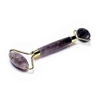 Facial Massage Roller, Double Effect Lymphatic Drainage, Amethyst Material 1 Piece, Daily Care Massager