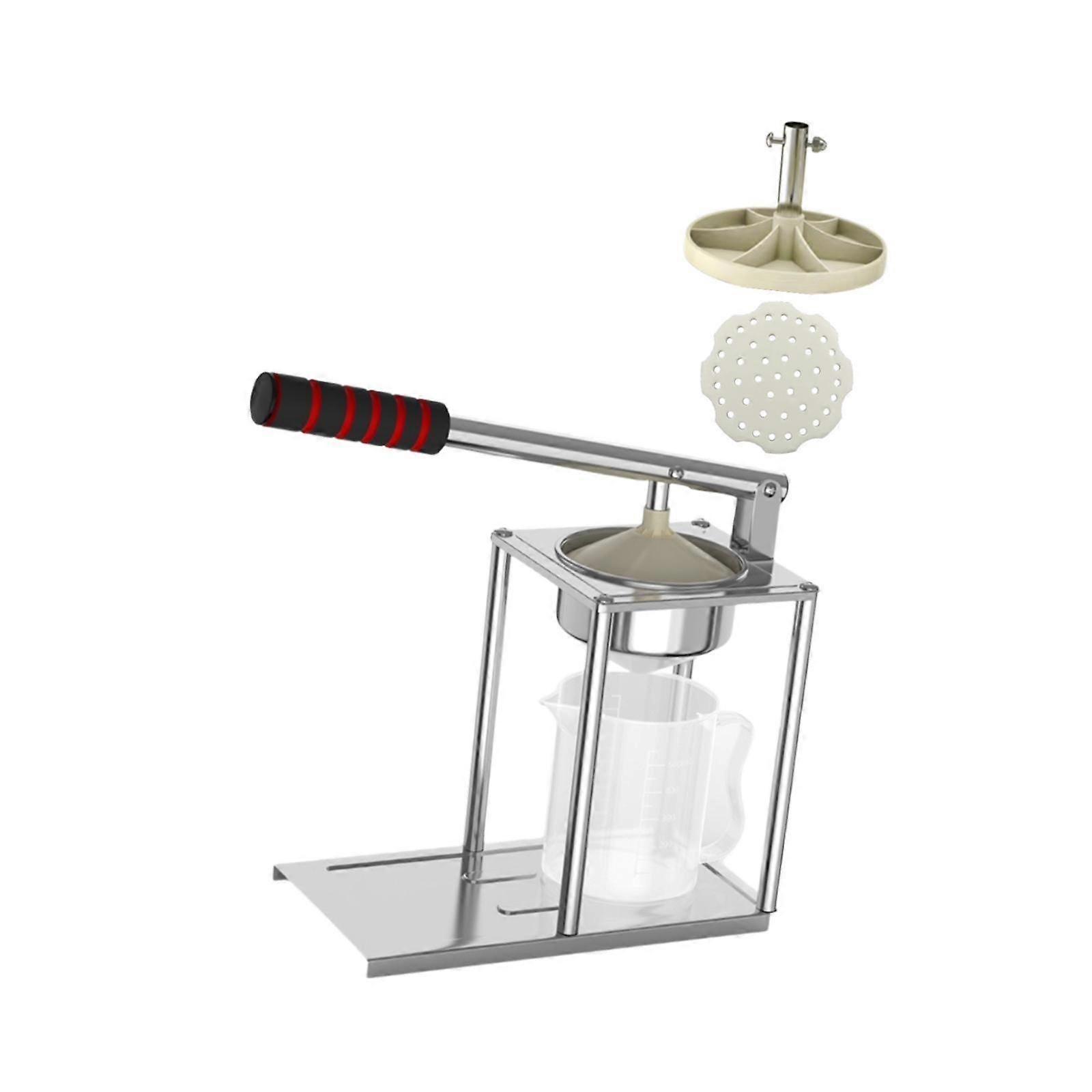 Hand Press Fruit Juicer Juice Extractor Maker Kitchen Gadget Efficient Space