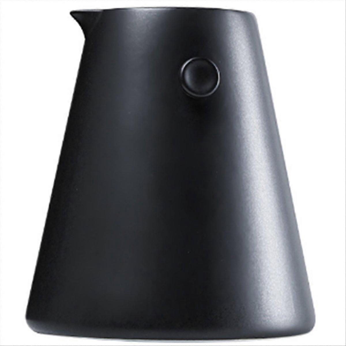 Ceramic Hand Brewed Coffee Pot Set Conical Sharing Pot