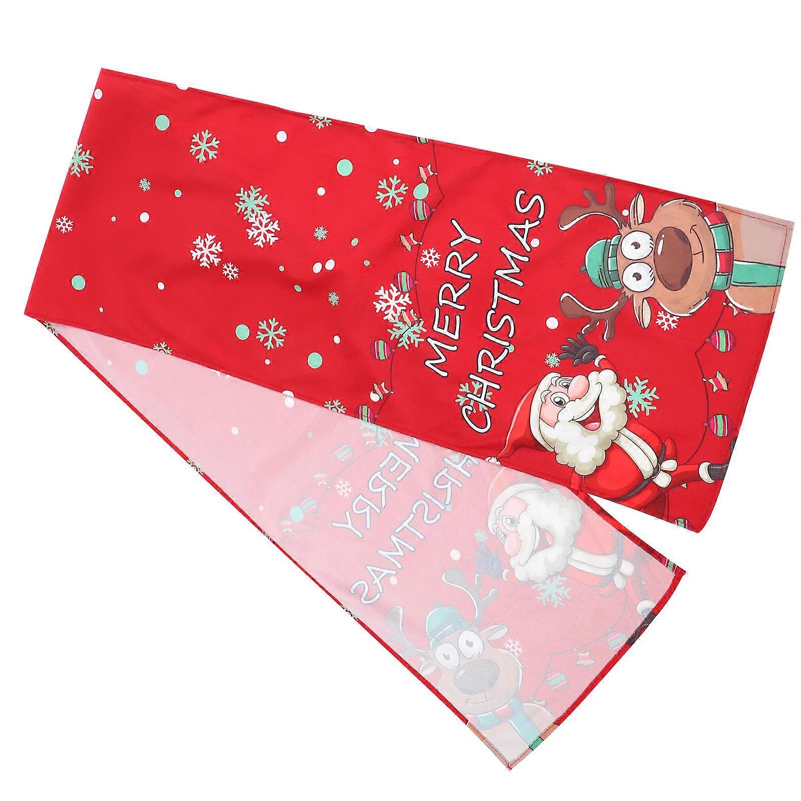 Christmas Table Runner Cloth for Dining Table Decoration Party Use