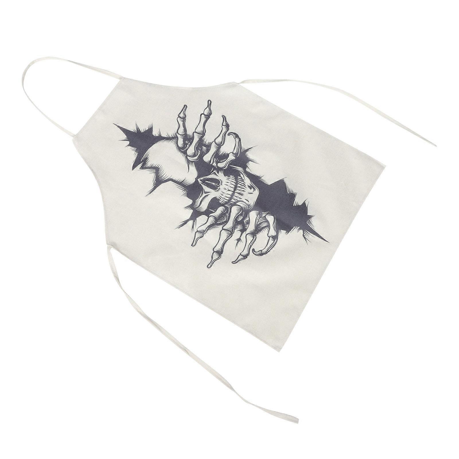 Polyester Cooking Apron Oil-Resistant Halloween Kitchen Apron