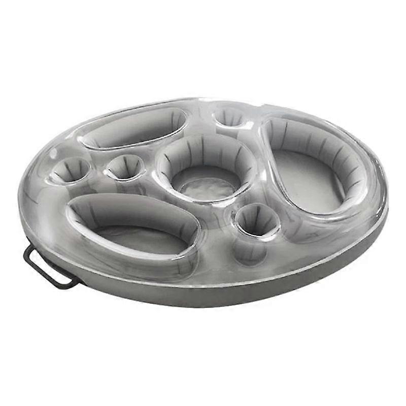 Inflatable Floating Row Swimming Pool Float Food Beer Tray