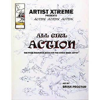 Alle Mädchen-Action-Pose-Nachschlagewerke
