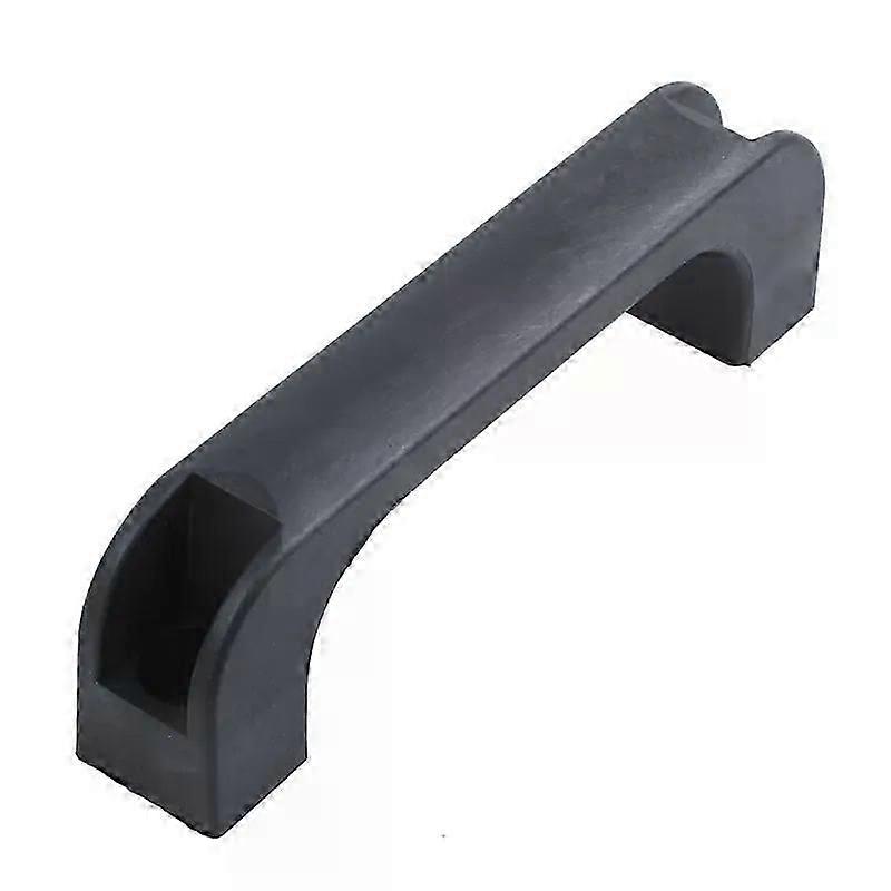 Door Cabinet Black Plastic Rectangular Pull Handle 52