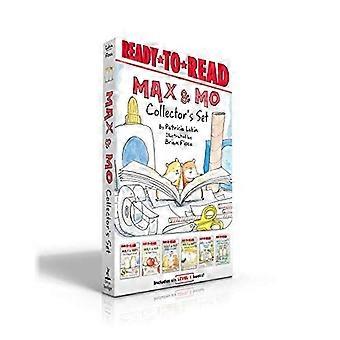Set da collezione Max & Mo: Il primo giorno di scuola di Max & Mo; Max & Mo vanno a raccogliere mele; Max & Mo creano un pupazzo di neve; La sorpresa di Halloween di Max & Mo; Max & Mo